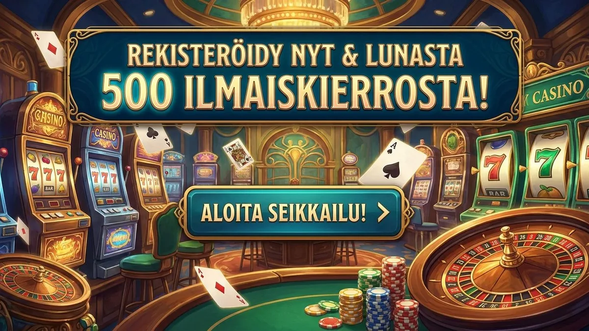 Rekisteröidy bonuksella